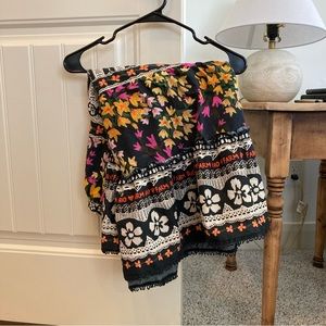 Farm x Anthropologie Tiered Skirt
